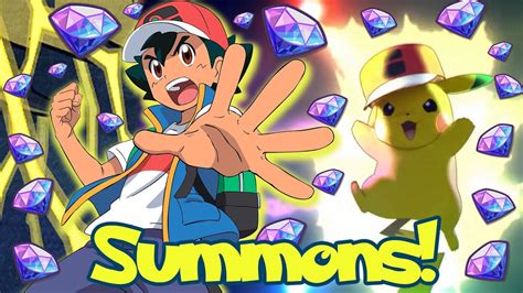 36k Gems Spent 😭⚡️ash And Pikachu⚡️summons Anniversary Master Fair Scout In Pokémon Masters Ex