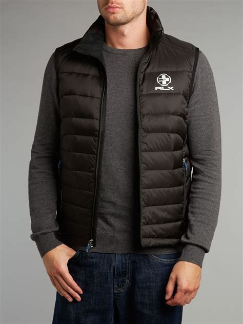 Shop from a variety of styles, from men's fleece gilets to down and padded gilets. Polo ralph lauren Explorer Down Gilet in Brown for Men ...