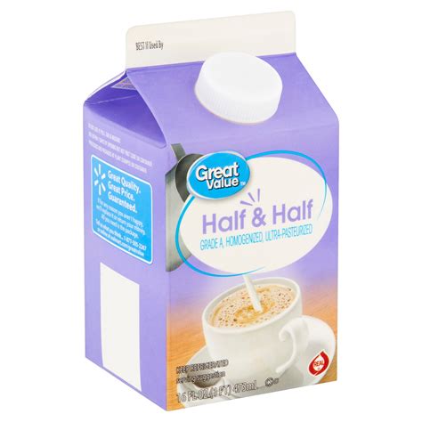 Half And Half Creamer Nutrition Facts 114339 Half And Half Creamer