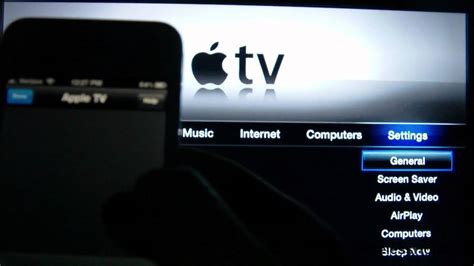 Go to settings, then select accounts. How to connect Apple TV to WiFi without Apple TV Remote ...