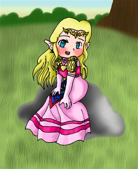 Princess Zelda Hyrule S Field By Izelda27 On Deviantart