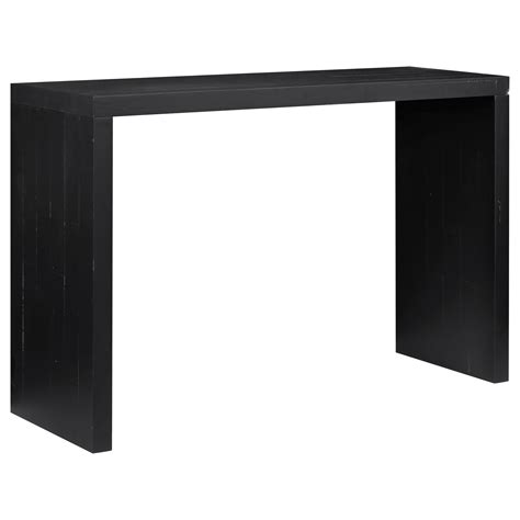 Black Wood Console Table Bouclair Canada