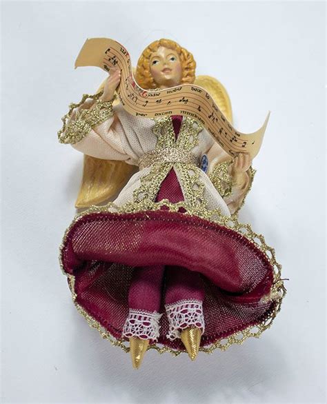 Silvestri Baroque Angel The Heirloom Collection Vintage Christmas