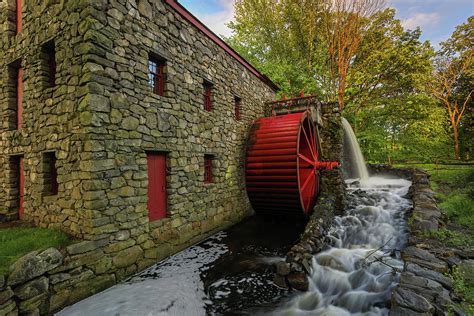 The Sudbury Grist Mill Photograph By Juergen Roth Fine Art America