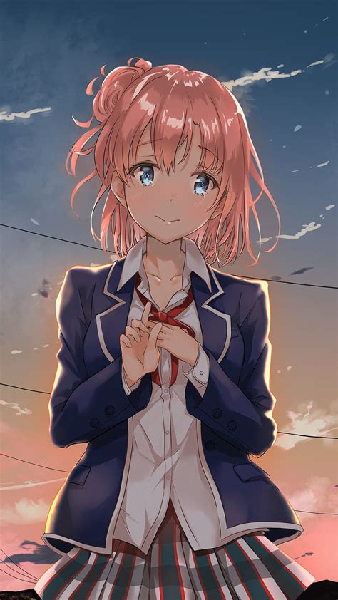 Oregairu Yui Yuigahama Fondo De Pantalla De Teléfono Hd Peakpx