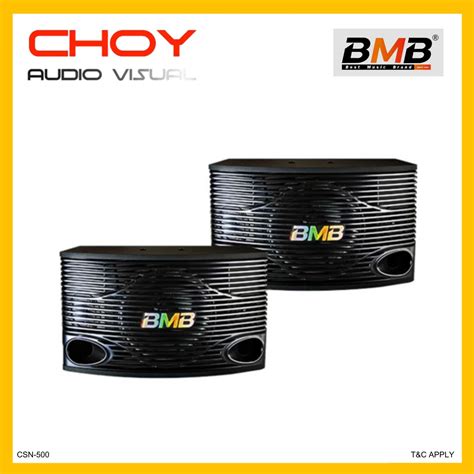 BMB CSN-500 10" Karaoke Speaker 2pcs - Choy Audio Visual
