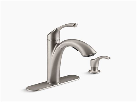 I didn't want to bang up on it for fear of damaging stuff elsewhere.so i had. K-R72510-SD | Mistos Pull-out Kitchen Faucet with ...