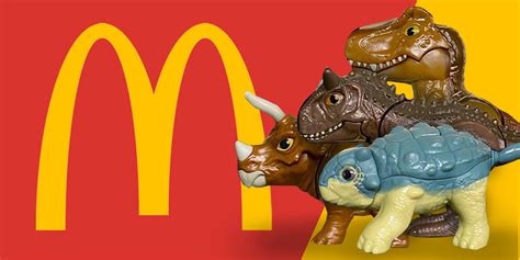 Mcdonalds Happy Meal Toys For Camp Cretaceous Coming In