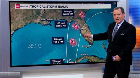 Cnn Meteorologist Breaks Down Tropical Storm Idalia Warnings Cnn