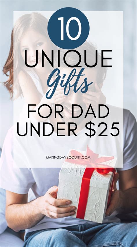 Father's day is just around the corner (sunday, june 20, to be exact), and if you're looking for the perfect gift for dad, then we have you covered. 10 Unique Father's Day Gift Ideas under $25 - Making Days ...