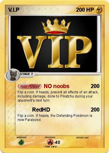 Pokémon V I P 12 12 No Noobs My Pokemon Card