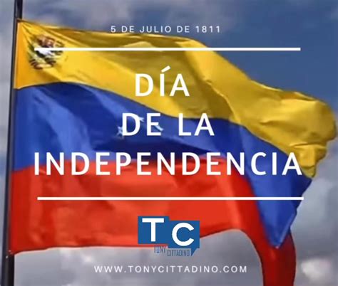 Hoy Se Conmemoran 210 Años De La Firma Del Acta De La Independencia De Venezuela By Tony