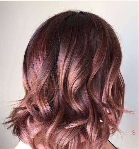 Ombre Hair Rose Gold Alffr
