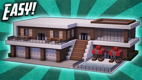 There are tons of minecraft house ideas out there and it can be hard to settle on just one. Minecraft: How To Build A Modern Mansion House Tutorial ...