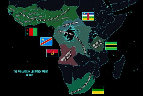 [tno] The Pan African Liberation Front In 1982 R Imaginarymaps