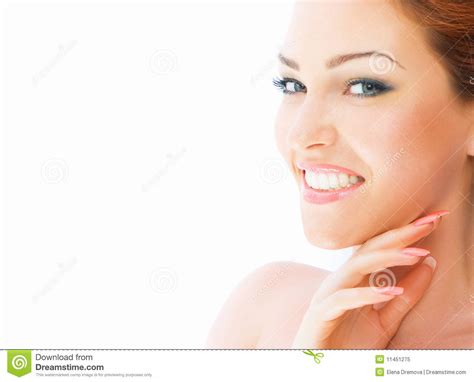 Close Up Of Fresh Face Stock Image Image Of Bright Ideal 11451275