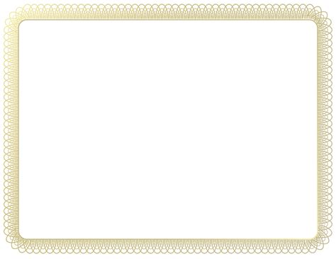 gold frame border | Certificate Border by Arvin61r58 | Certificate border, Border templates ...
