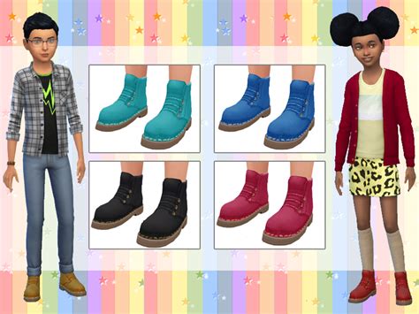The Sims Resource Doc Martens For Sims Kids