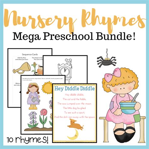 Printable Nursery Rhyme Activities