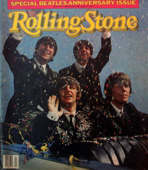 Beatles Rolling Stone Magazine 20th Anniversay Issue February 16