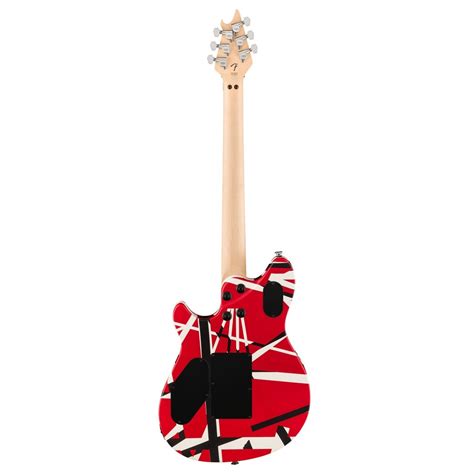 Evh Wolfgang Special Striped Series Red Black And White At Gear4music