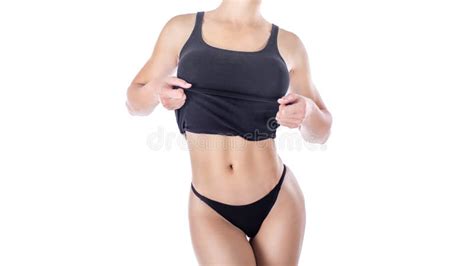 Beautiful Female Slim Tanned Body Stock Photo Image Of Body Smooth