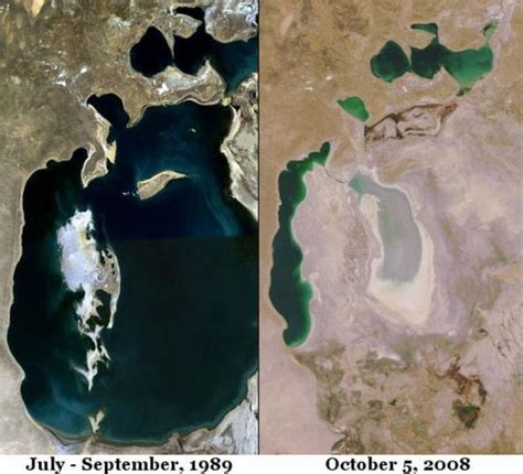 Aral Sea Shrinks And Vessels Lost Recovery Possible Swittersb