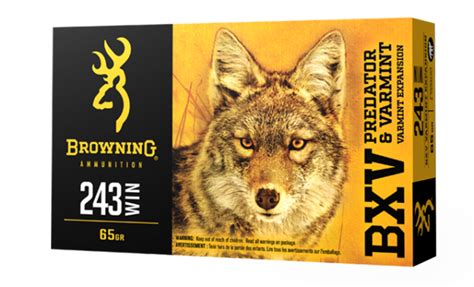 Brownings Bxv Line Predator And Varmint Ammo The Firearm Blog