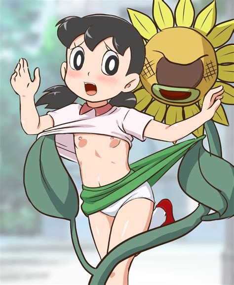 Goldmondsel Minamoto Shizuka Doraemon 1girl Black Eyes Black Hair