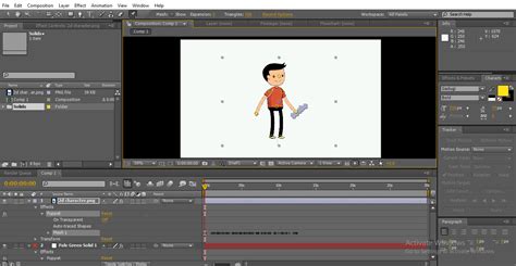 2D After Effects Animation Animating Cartoon Character In 2D AfterEffects