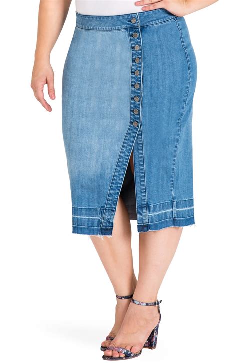 The Perfect Jean Skirt For Women Over 50 Better After 50