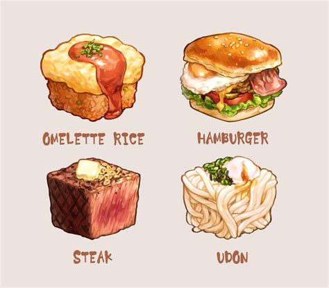 Saino On Twitter Aesthetic Food Food Doodles Food Design
