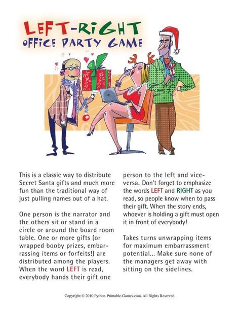 Free Printable Christmas Games For Office Parties Printable Online