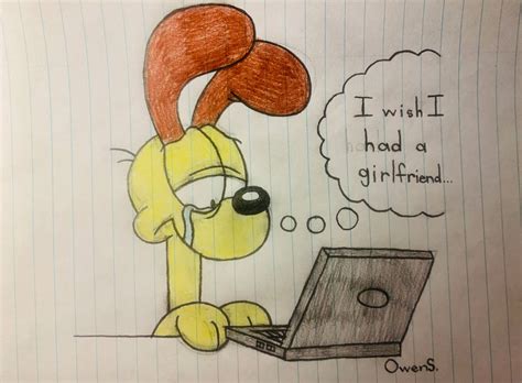 Odie Wants A Girlfriend By Clawhammer80 On Deviantart