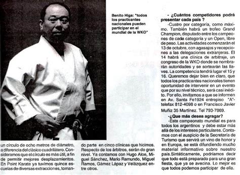 Master Oscar Higa Karate Do Higa Brothers Of Kyudokan Argentina