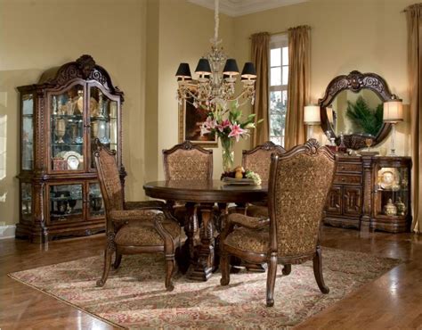 Round Dining Table Windsor Court Collection By Michael Amini