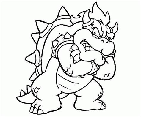 When bowser is in full fury, he can be pretty scary. Super Mario Easter Coloring Pages - Coloring Home