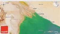 Satellite 3D Map of El Golfo De Santa Clara