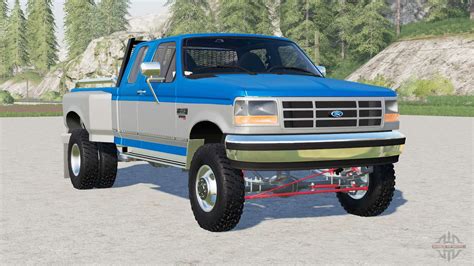 Ford F 350 Xlt Extended Cab Dually 1995 For Farming Simulator 2017