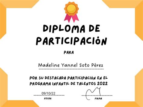 Pdf Diploma De Participación