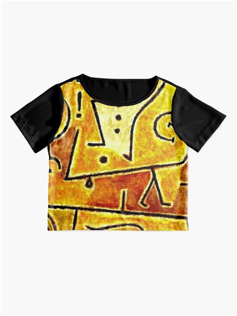 Klee Red Waistcoat Famous Paul Klee Artwork T Shirt By Virginia50