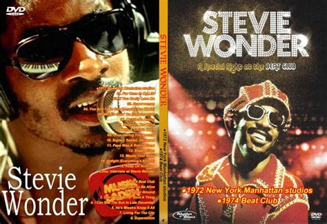 4 スティービー・ワンダー 1972 Ny 1974 Beatclub Stevie Wonder Dvd Souflesh 音楽工房