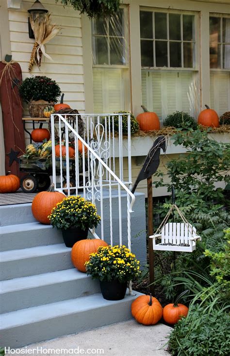 Fall Outdoor Decorating Hoosier Homemade