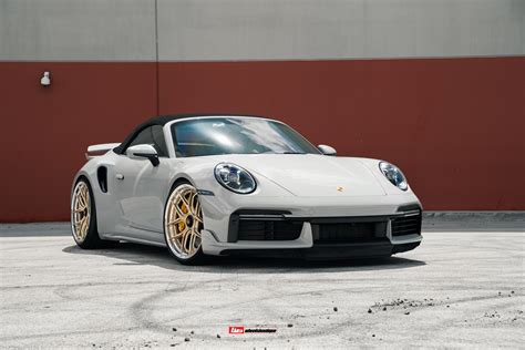 Porsche 992 Turbo S Cabriolet On Hre S101sc Gallery Wheels Boutique