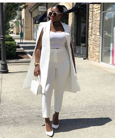 Gorgeous All White Outfits For Black Girls On Stylevore My Xxx Hot Girl