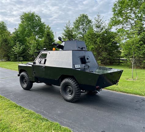 For Sale A Vintage Shorland Mk 3 Armored Patrol Car With A Rotating