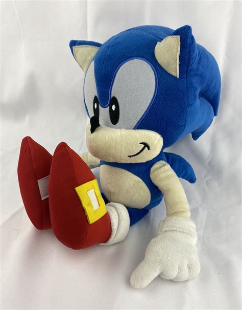 Mavin Jazwares Sonic The Hedgehog Classic Sonic 20th Anniversary 15 Inch Plush