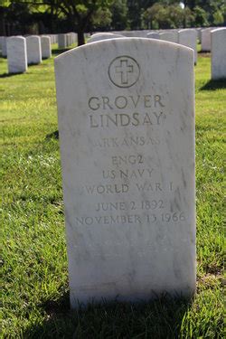 Grover Cleveland Lindsay Find A Grave Memorial