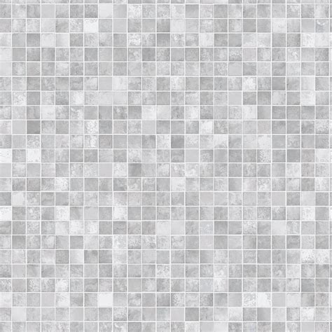 Tempaper Mosaic Tiles Grey Self Adhesive Removable Wallpaper 56 Sq Ft
