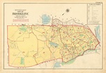 Brookline, Massachusetts 1913 Index Map – WardMapsGifts by WardMaps LLC